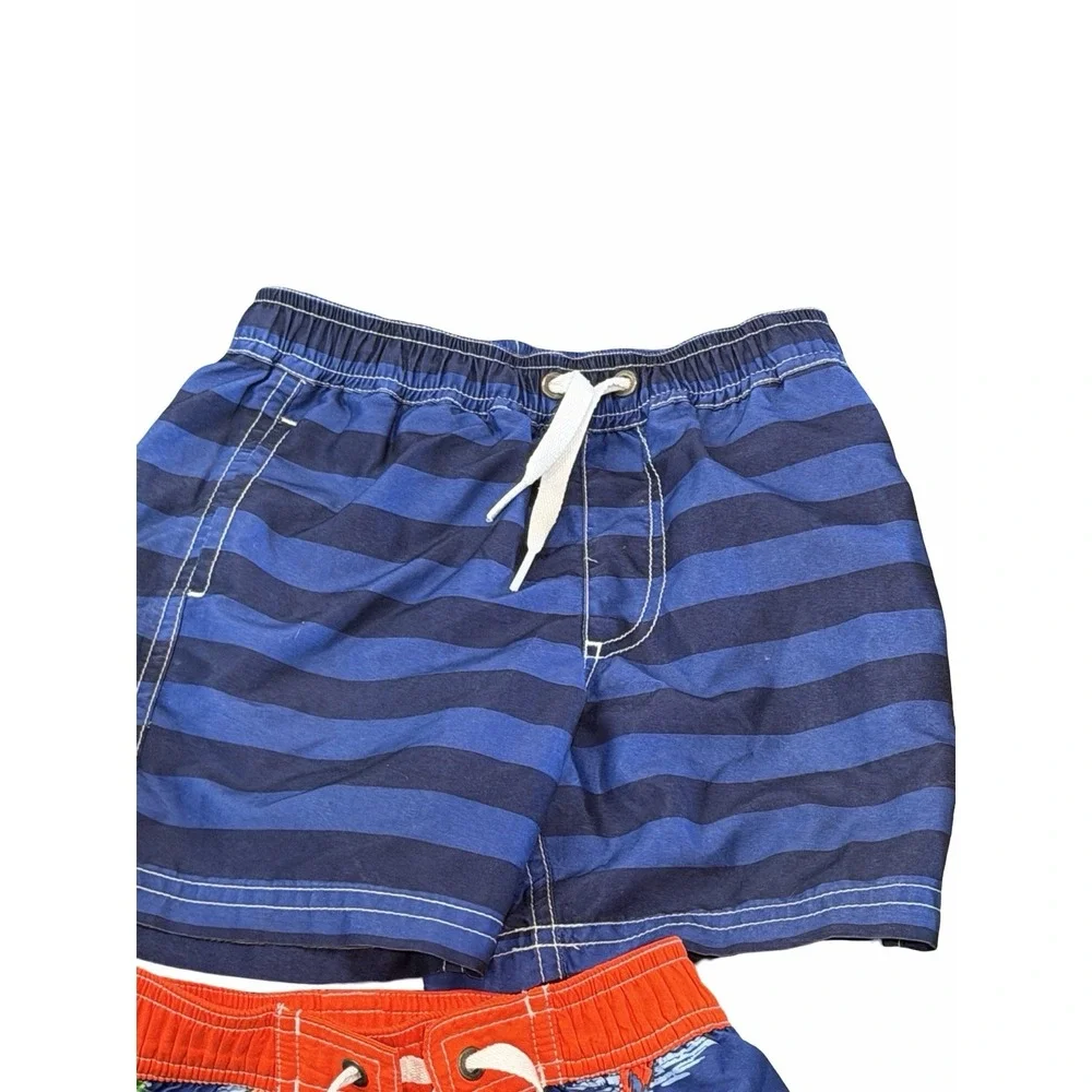 Hanna Andersson  Lands' End Boys 4-5 XS-S Swim Shorts Trunks  6 Piece Bundle Lot